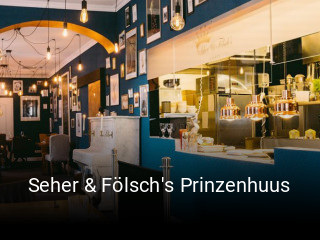 Seher & Fölsch's Prinzenhuus online bestellen