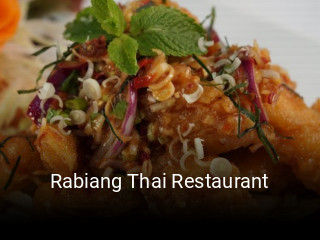 Rabiang Thai Restaurant essen bestellen