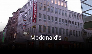 Mcdonald's essen bestellen