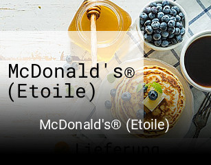 McDonald's® (Etoile) online delivery