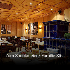 Zum Spöckmeier / Familie Stiftl essen bestellen