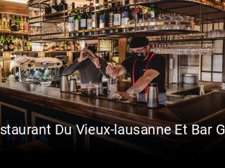 Restaurant Du Vieux-lausanne Et Bar Giraf bestellen