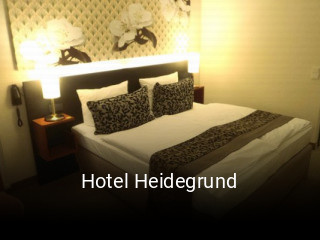 Hotel Heidegrund online bestellen