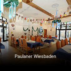 Paulaner Wiesbaden essen bestellen