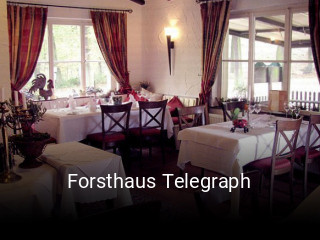 Forsthaus Telegraph essen bestellen