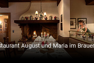 Restaurant August und Maria im Brauereigasthof Hotel Aying online delivery