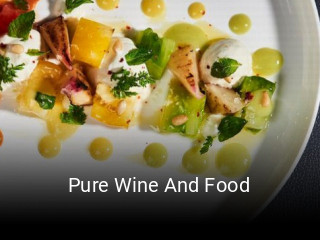 Pure Wine And Food online delivery
