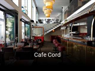 Cafe Cord essen bestellen