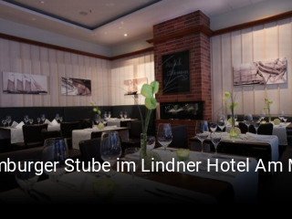 Hamburger Stube im Lindner Hotel Am Michel Hamburg online bestellen