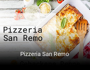 Pizzeria San Remo essen bestellen