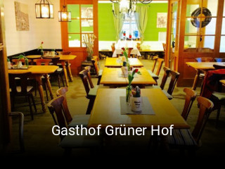Gasthof Grüner Hof essen bestellen