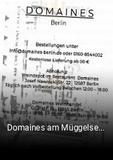 Domaines am Müggelsee online delivery