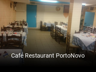 Café Restaurant PortoNovo essen bestellen