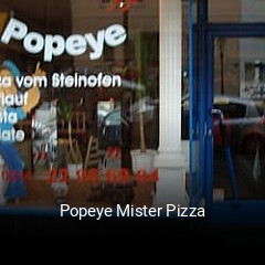 Popeye Mister Pizza bestellen