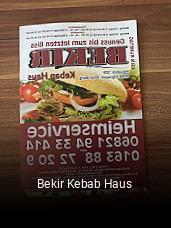 Bekir Kebab Haus bestellen