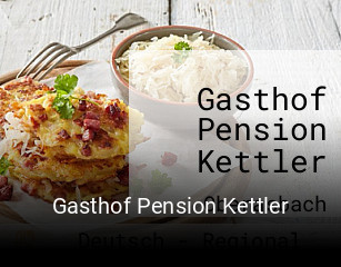 Gasthof Pension Kettler online bestellen