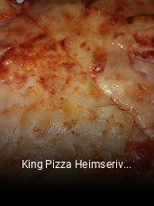 King Pizza Heimserivce essen bestellen