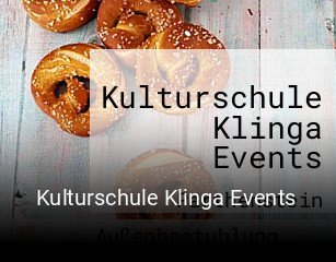Kulturschule Klinga Events essen bestellen