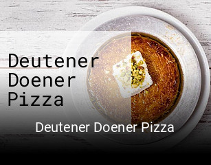 Deutener Doener Pizza online bestellen
