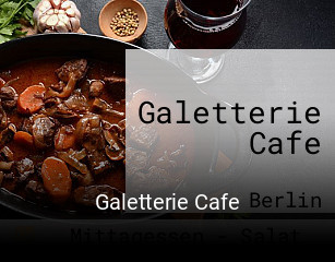 Galetterie Cafe essen bestellen