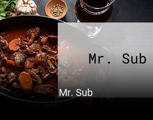 Mr. Sub online delivery