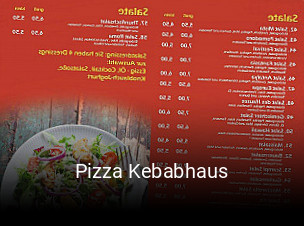 Pizza Kebabhaus essen bestellen