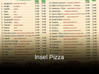 Insel Pizza online bestellen