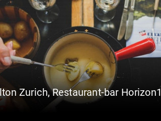 Hilton Zurich, Restaurant-bar Horizon10 online bestellen