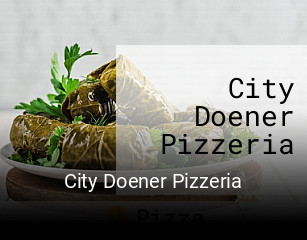 City Doener Pizzeria essen bestellen