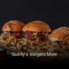 Quicky's -burgers More online bestellen