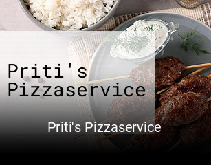 Priti's Pizzaservice online bestellen