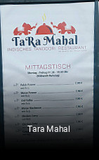 Tara Mahal essen bestellen