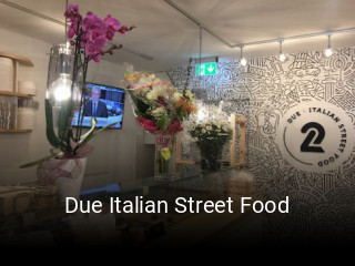 Due Italian Street Food essen bestellen