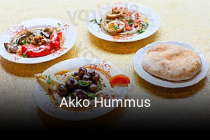 Akko Hummus essen bestellen