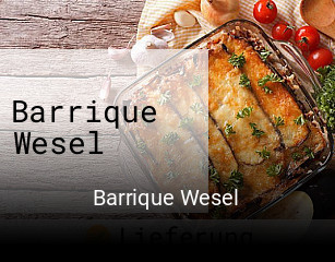 Barrique Wesel online bestellen