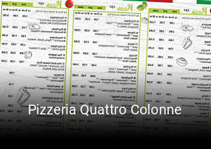 Pizzeria Quattro Colonne bestellen