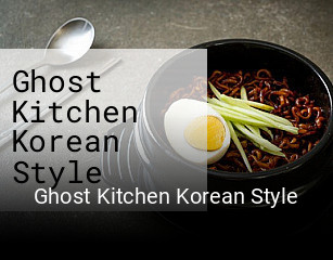 Ghost Kitchen Korean Style essen bestellen