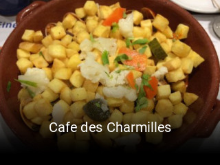 Cafe des Charmilles essen bestellen