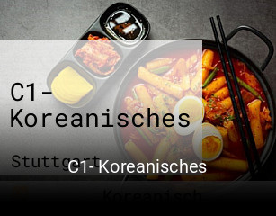 C1- Koreanisches essen bestellen