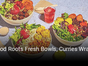 Good Roots Fresh Bowls, Curries Wraps bestellen