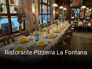 Ristorante Pizzeria La Fontana bestellen