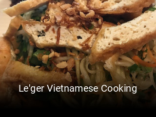 Le'ger Vietnamese Cooking online delivery