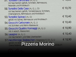 Pizzeria Morino online delivery