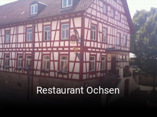 Restaurant Ochsen online delivery