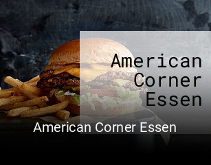 American Corner Essen bestellen