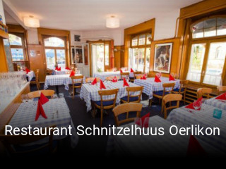 Restaurant Schnitzelhuus Oerlikon bestellen