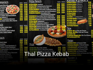 Thal Pizza Kebab essen bestellen
