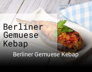 Berliner Gemuese Kebap online delivery