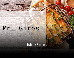 Mr. Giros essen bestellen
