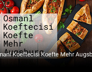 Osmanl Koeftecisi Koefte Mehr Augsburg essen bestellen
